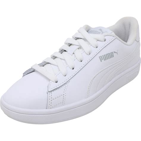 white puma sneakers for women.